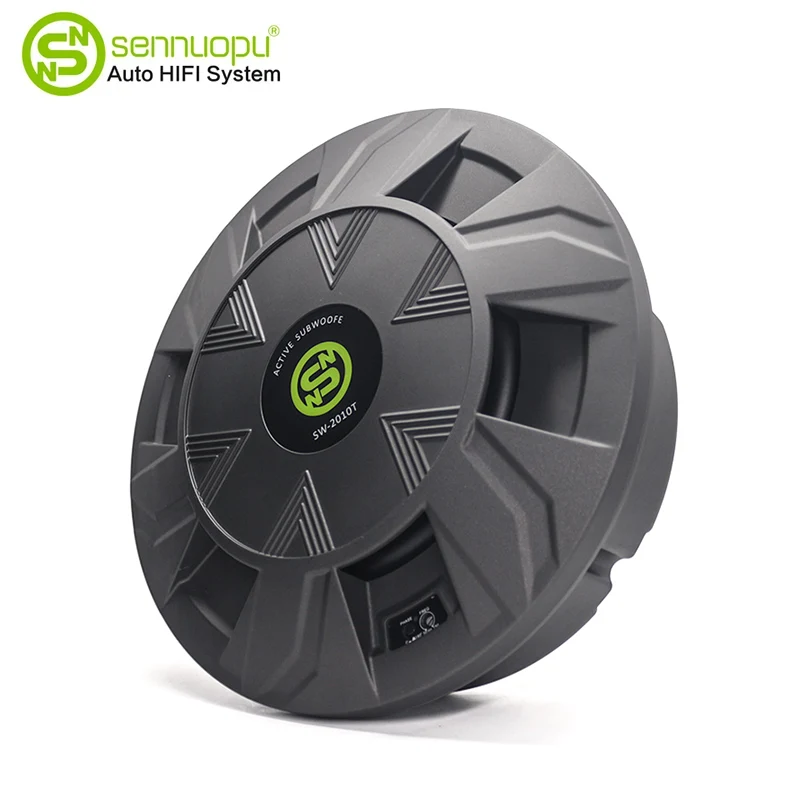 Este un subwoofer pentru roată de rezervă activă de 10 inchi, upgrade-ul final care economisește spațiu pentru un sunet puternic pentru mașină