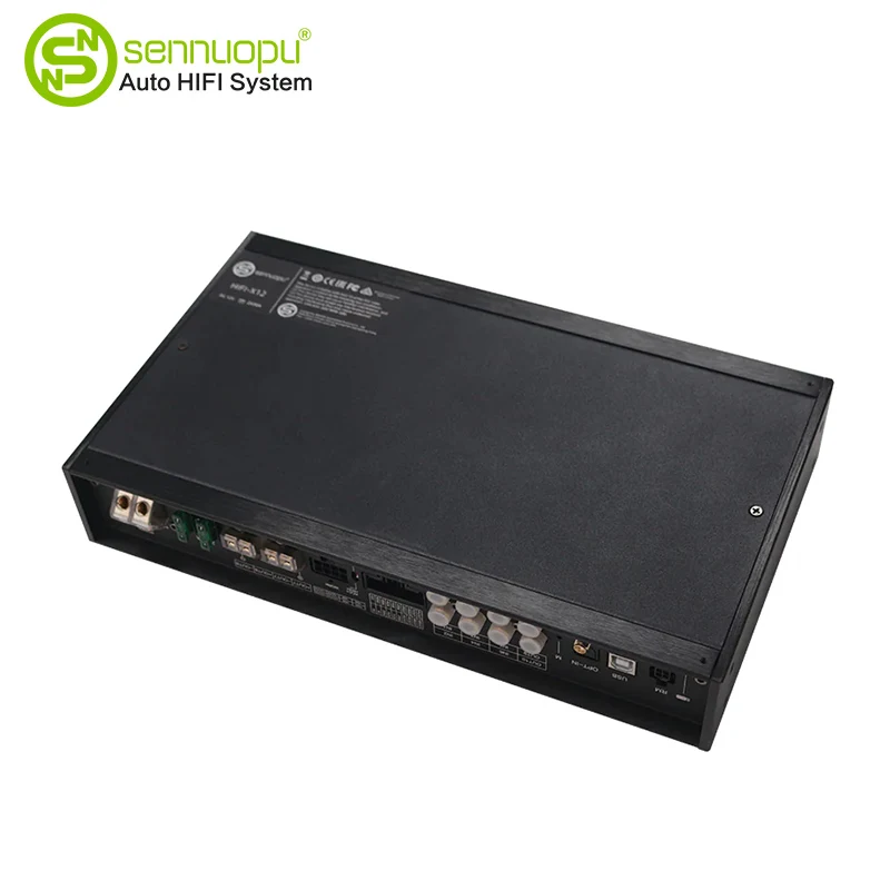 Amplificator audio auto cu 8 canale cu DSP cu 10 canale