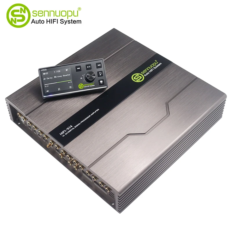 Procesor digital de sunet digital cu 16 canale cu amplificator de 14 canale